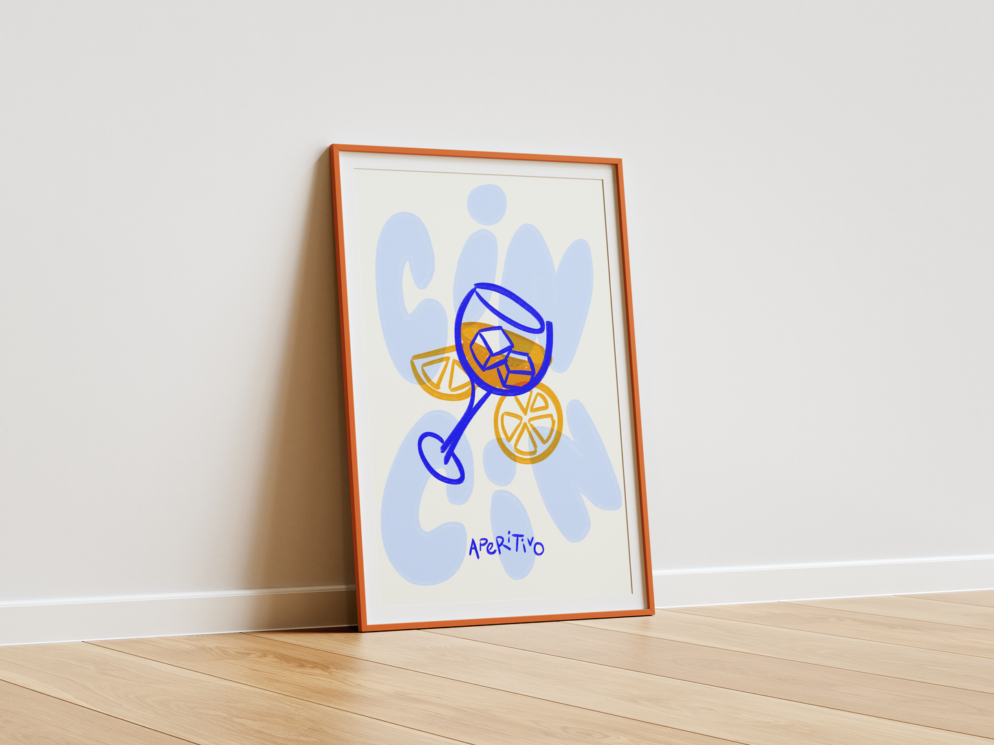 Aperitivo Art Print Fine Art Print Abstract Cocktail Wall Art Decor